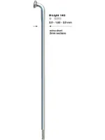 Sapim D-Light Inox 14G J-Bend Sølv Eike Sapim D-Light Inox 14G J-Bend Sølv Eike
