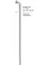 Sapim D-Light Inox 14G J-Bend Sølv Eike