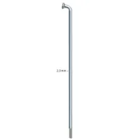 Sapim Leader Inox 14G J-Bend Silver Eker Sapim Leader Inox 14G J-Bend Silver Eker