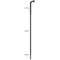 Sapim Strong Inox 14G J-Bend Svart Eker Sapim Strong Inox 14G J-Bend Svart Eker