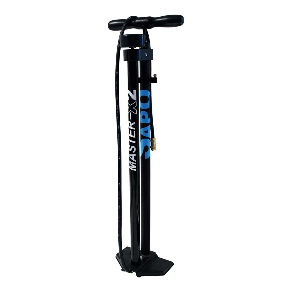 Sapo Master Manometer Cykelpump, Black, 232psi