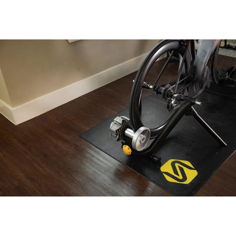 Saris Trainer Matta, Black, One Size