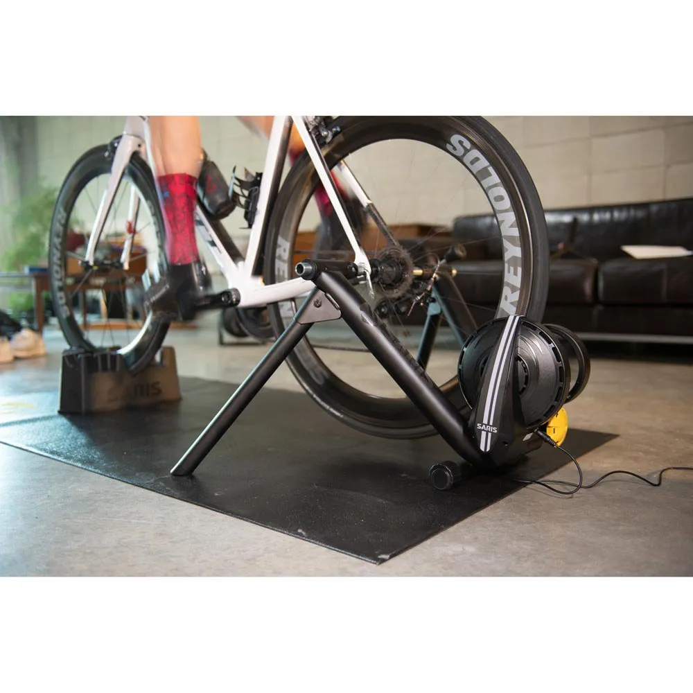 Saris Trainer Matta, Black, One Size