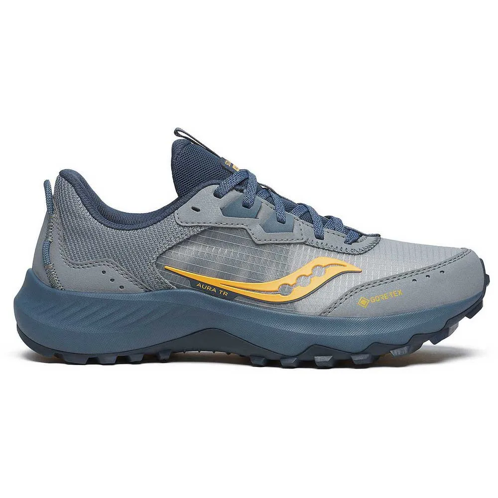 Saucony Aura Tr Goretex Trailskor female, Flint / peel Saucony Aura Tr Goretex Trailskor female, Flint / peel