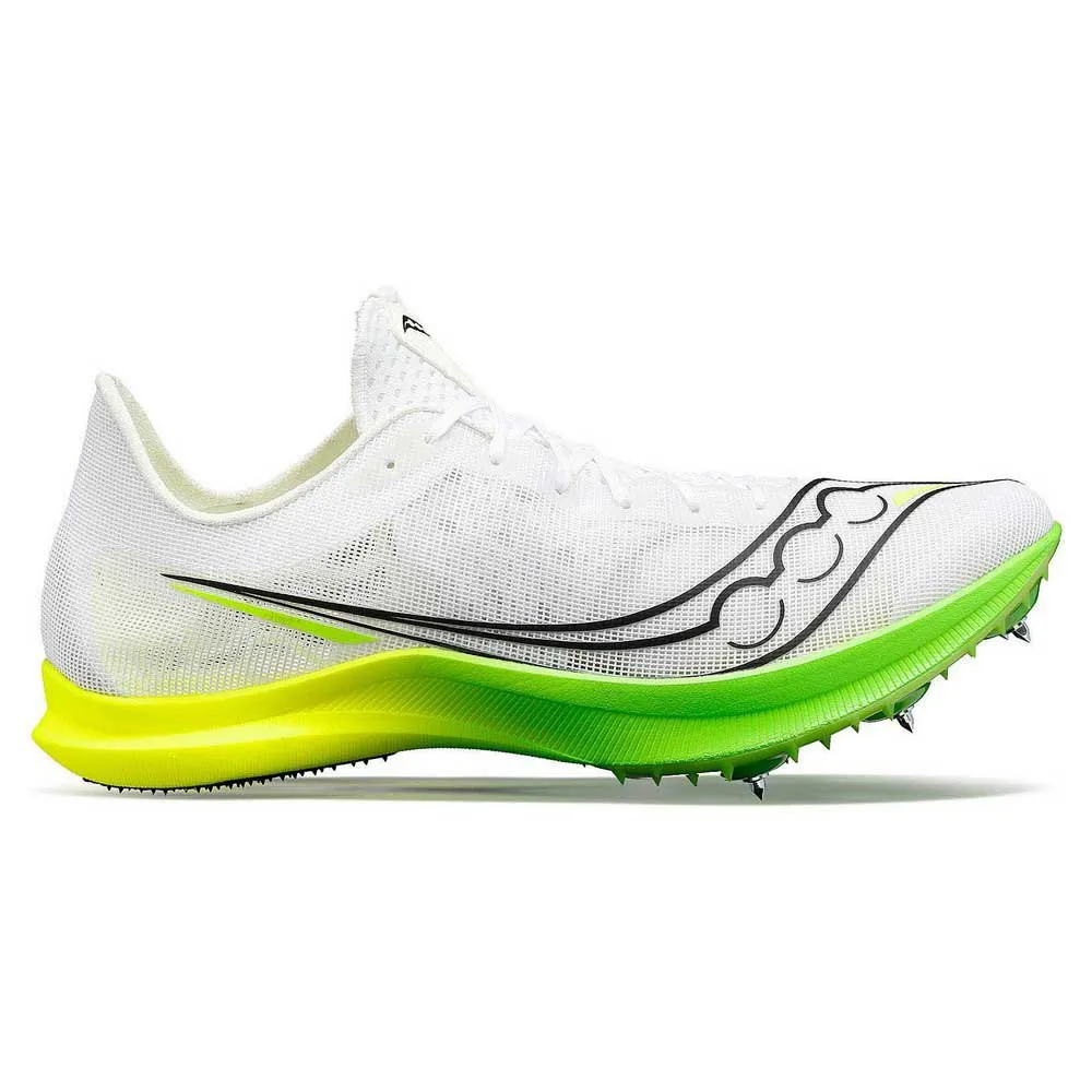 Saucony Endorphin Cheetah Löparskor Med Spikar female, White / slime