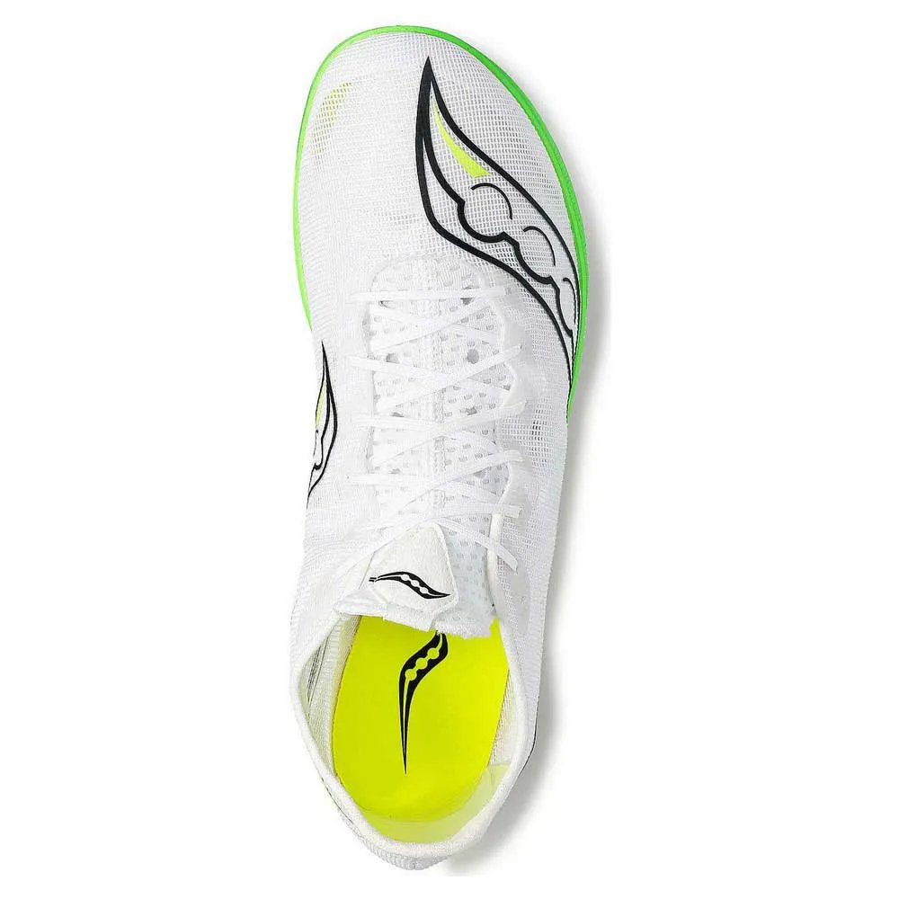 Saucony Endorphin Cheetah Löparskor Med Spikar female, White / slime