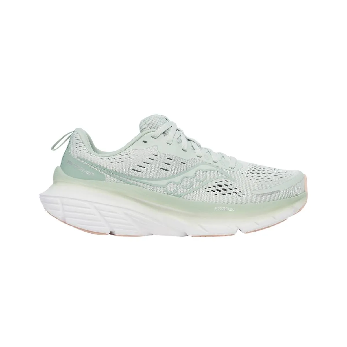 Saucony Guide 18 AW25 Women's Shoes, Green white