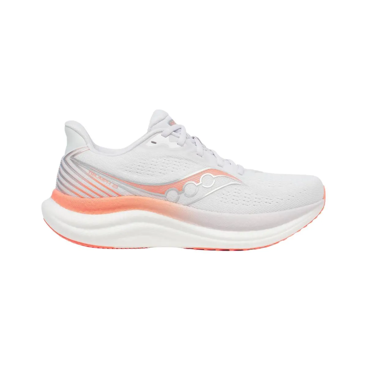 Saucony Triumph 23 Shoes AW25 Women, White pink
