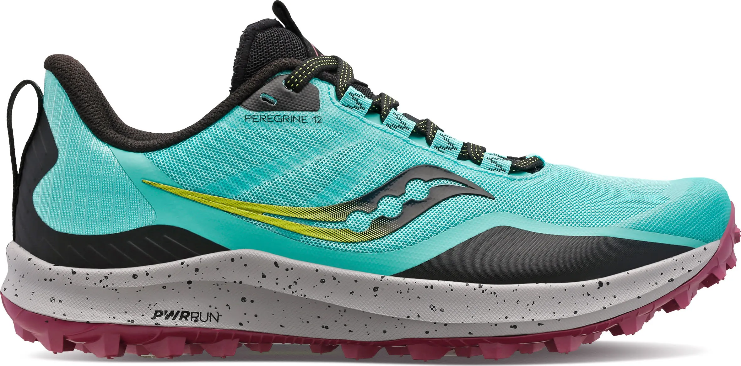 Saucony Women's Peregrine 12, Cool mint/acid