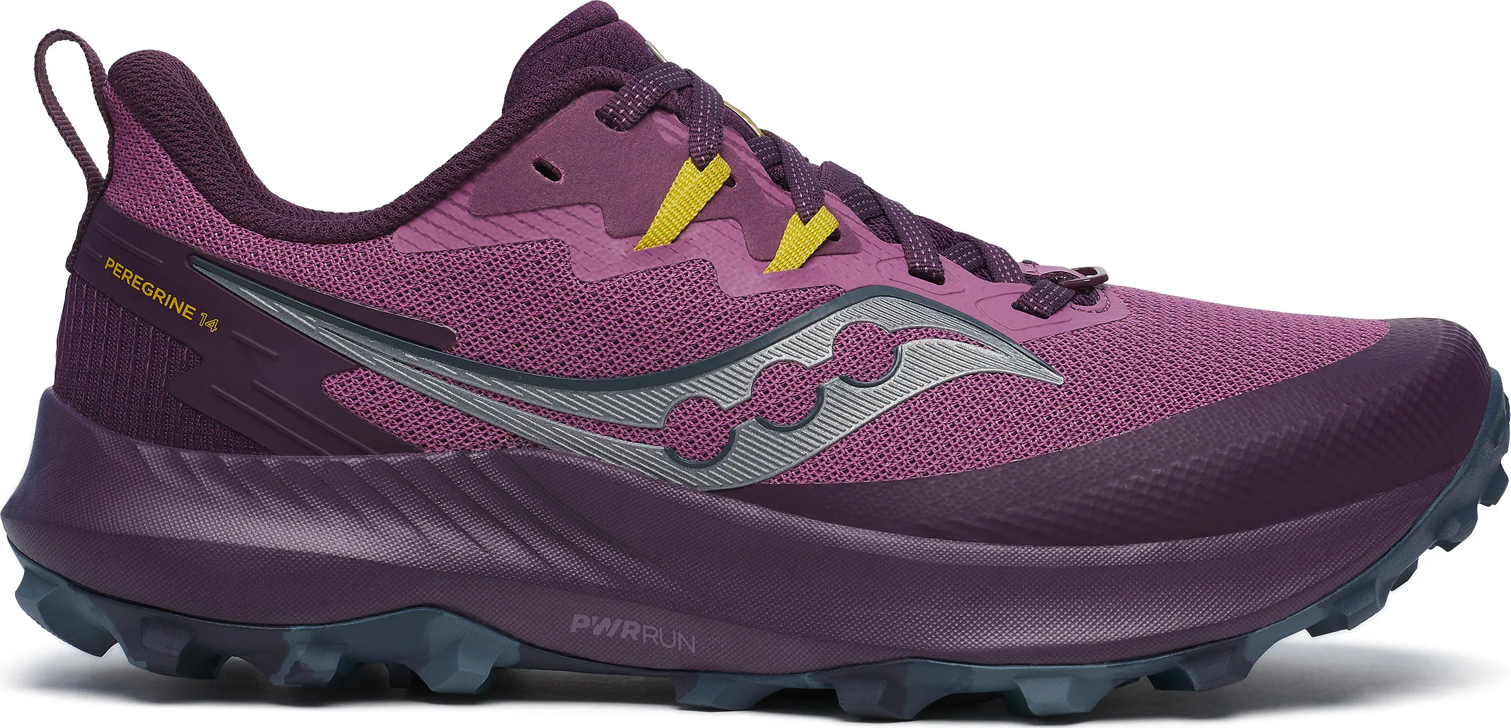 Saucony Women's Peregrine 14, Plum/eggplant Saucony Women's Peregrine 14, Plum/eggplant