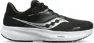 Saucony Women's Ride 16 Wide, Black/White