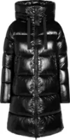 Save the Duck Women's Animal Free Long-Hooded Puffer Jacket Isabel Save the Duck Women's Animal Free Long-Hooded Puffer Jacket Isabel