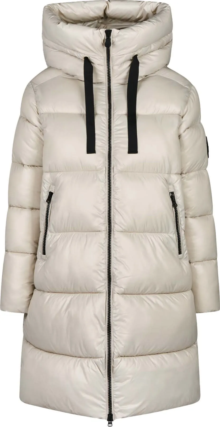 Save the Duck Women's Animal Free Long-Hooded Puffer Jacket Isabel Save the Duck Women's Animal Free Long-Hooded Puffer Jacket Isabel