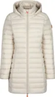 Save the Duck Women's Long Animal Free Puffer Jacket Carol Save the Duck Women's Long Animal Free Puffer Jacket Carol