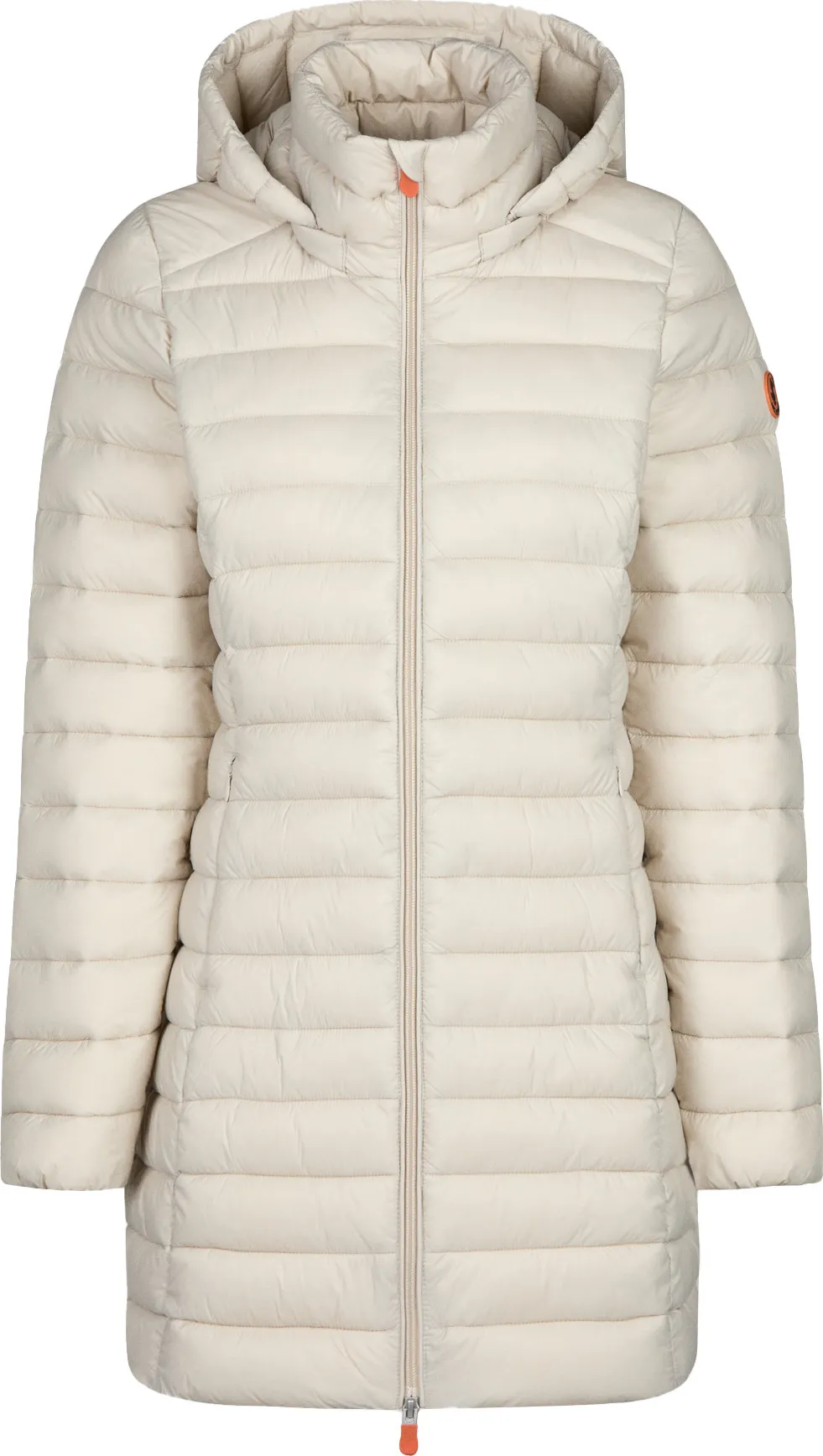 Save the Duck Women's Long Animal Free Puffer Jacket Carol Save the Duck Women's Long Animal Free Puffer Jacket Carol