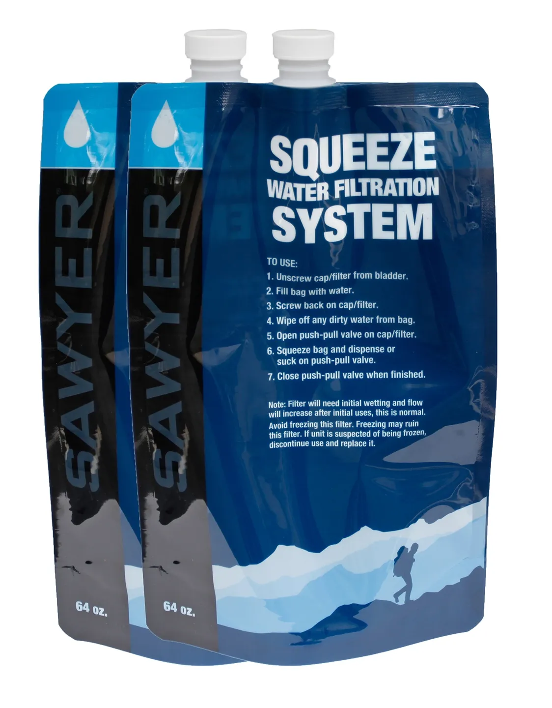 Sawyer 2 Liter Vattenpåsar