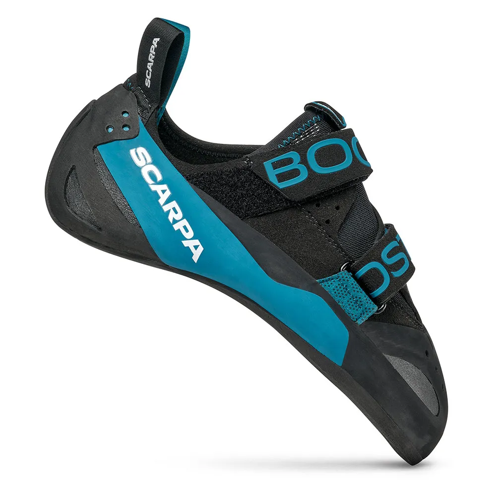 Scarpa Boostic Klätterskor, Black / blue Scarpa Boostic Klätterskor, Black / blue