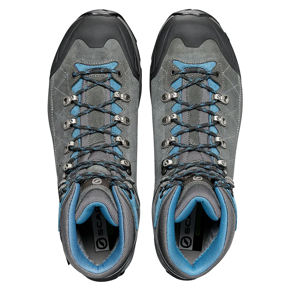 Scarpa Kailash Trek Gtx Tn Biometric Bergskängor, Shark / grey / lake blue