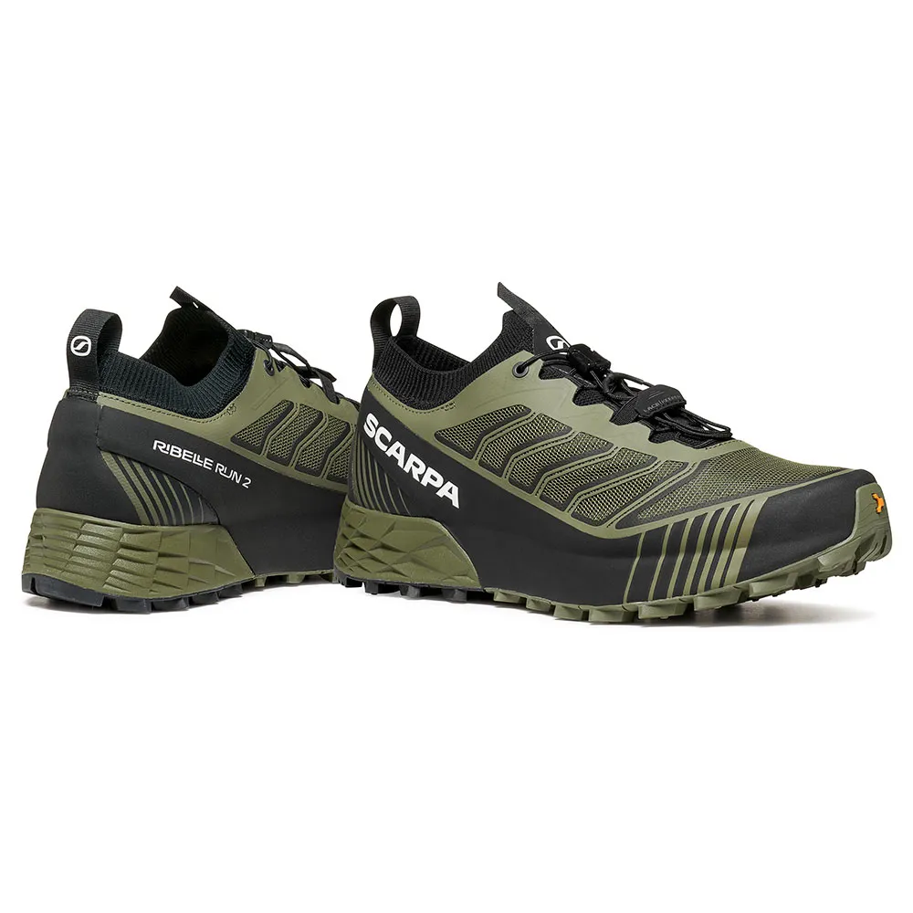 Scarpa Ribelle Run 2 Trailskor male, Olive / black