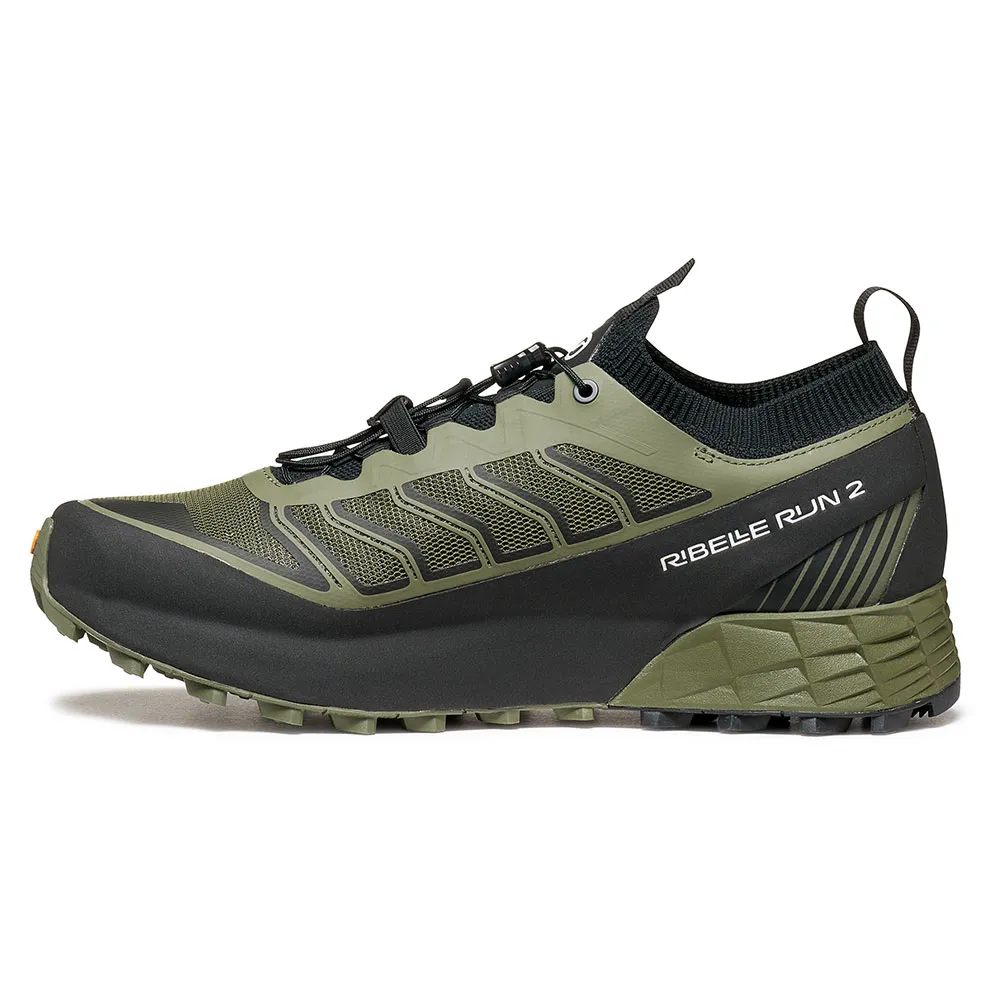 Scarpa Ribelle Run 2 Trailskor male, Olive / black