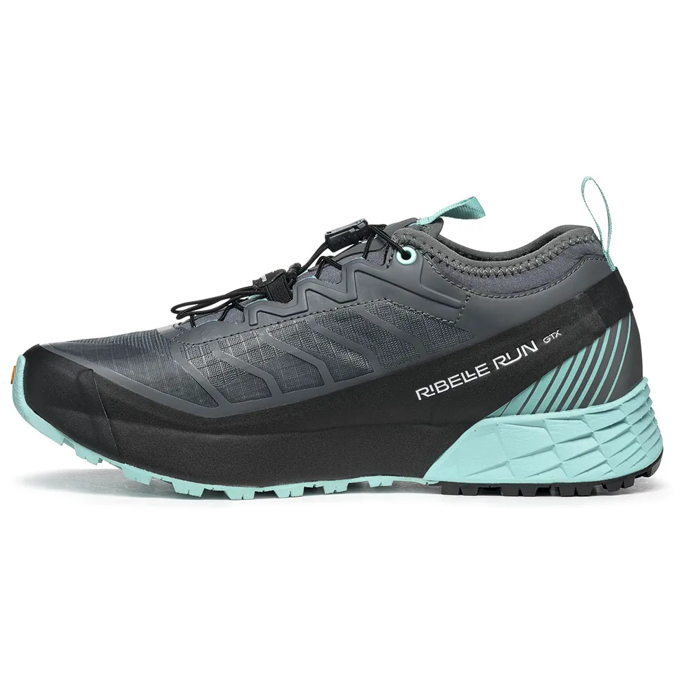 Scarpa Ribelle Run Gtx Trailskor female, Anthracite / blue turquoise Scarpa Ribelle Run Gtx Trailskor female, Anthracite / blue turquoise