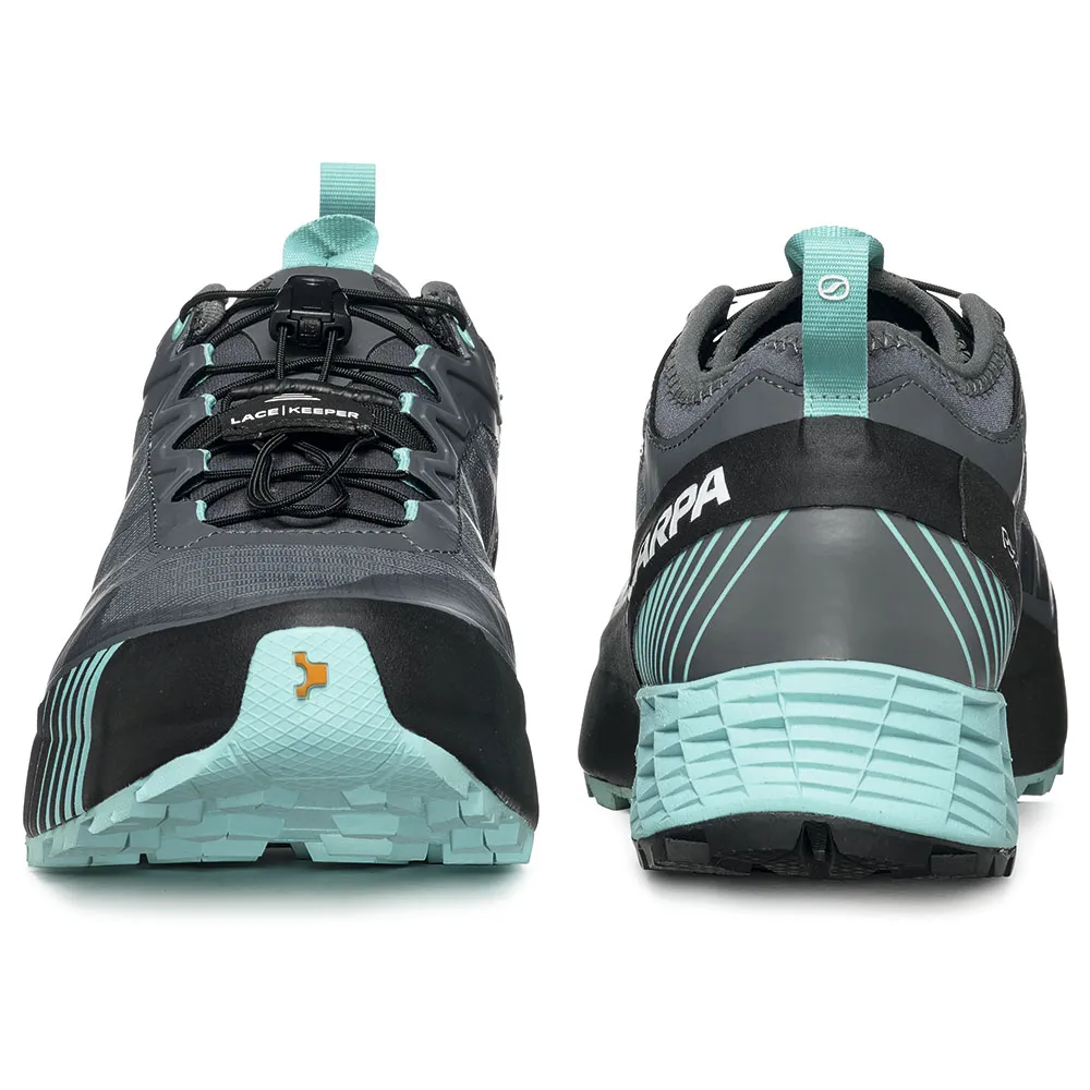 Scarpa Ribelle Run Gtx Trailskor female, Anthracite / blue turquoise Scarpa Ribelle Run Gtx Trailskor female, Anthracite / blue turquoise