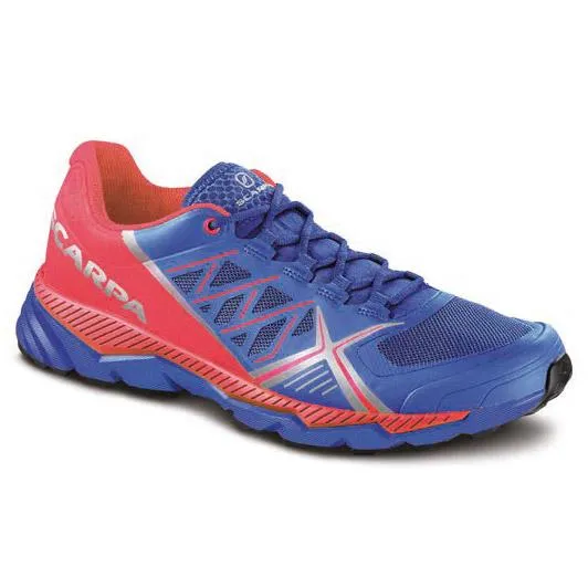 Scarpa Spin Rs8 Trailskor female, Dazzling blue / punch fluo Scarpa Spin Rs8 Trailskor female, Dazzling blue / punch fluo