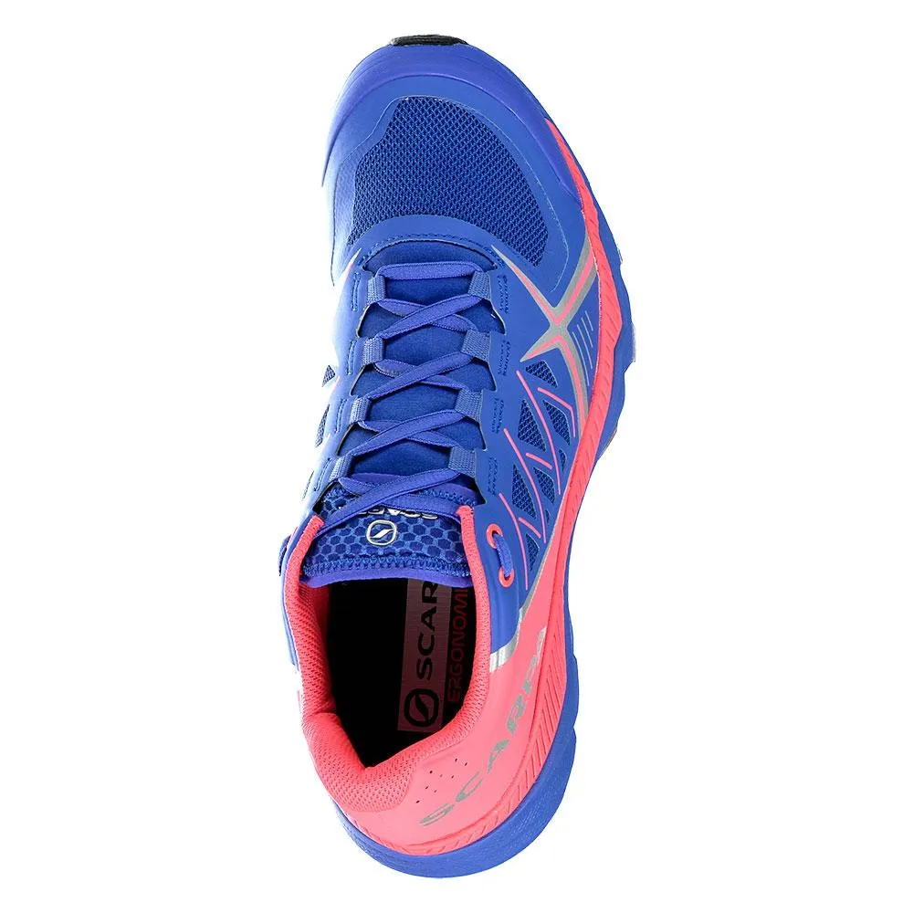 Scarpa Spin Rs8 Trailskor female, Dazzling blue / punch fluo Scarpa Spin Rs8 Trailskor female, Dazzling blue / punch fluo