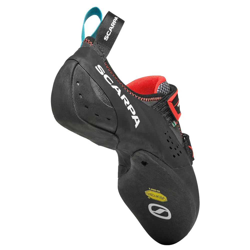Scarpa Vapor V Lv Klätterskor, Smoke / coral Scarpa Vapor V Lv Klätterskor, Smoke / coral