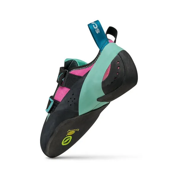 Scarpa Vapor Vn Klätterskor, Dahlia / aqua