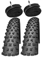 Schwalbe 2 däck + 2 slangar Schwalbe Rapid Rob 29x2.25"