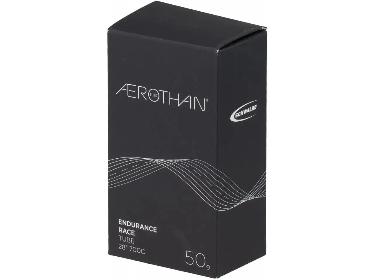 Schwalbe Aerothan Tube 28"x700C, Carbon Black Schwalbe Aerothan Tube 28"x700C, Carbon Black