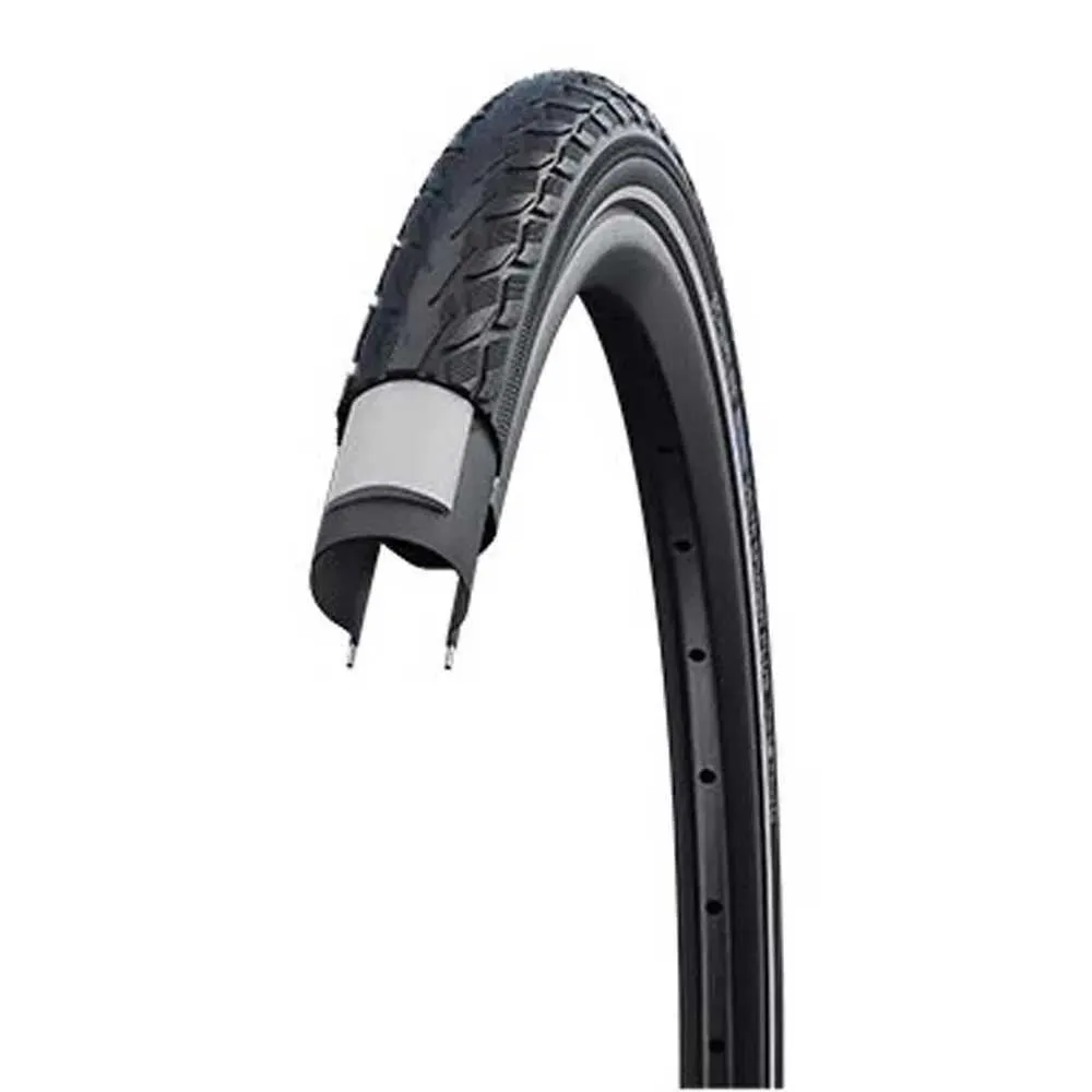 Schwalbe Delta Cruiser Plus Active 28´´ X 38 Styvt Urbandäck, Black, 700B x 38