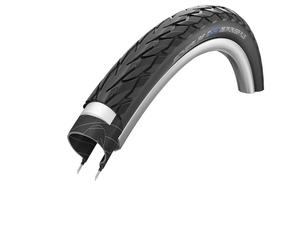 Schwalbe Delta Cruiser Plus Vardagsdäck 700 x 28C Reflexkant Schwalbe Delta Cruiser Plus Vardagsdäck 700 x 28C Reflexkant