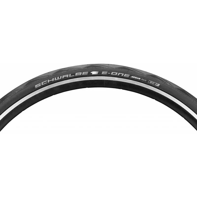 Schwalbe E-one V-guard Addix Race Liteskin 28´´ X 28 Landsvägsdäck, Black, 700 x 28