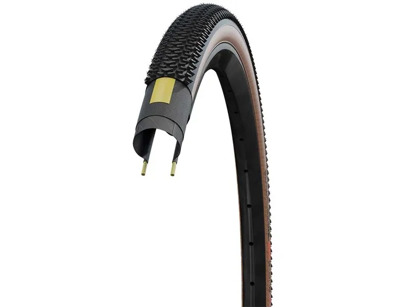 Schwalbe G-One R Addix Race Däck, Tan, 700 x 45 Schwalbe G-One R Addix Race Däck, Tan, 700 x 45