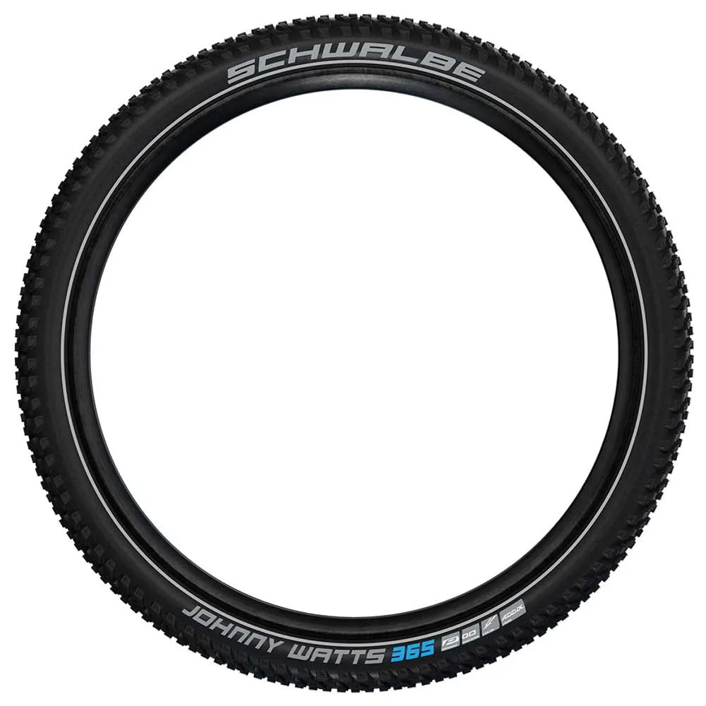 Schwalbe Johnny Watts 365 27.5´´ X 2.35 Styv Mtb-däck, Black, 27.5" x 2.35