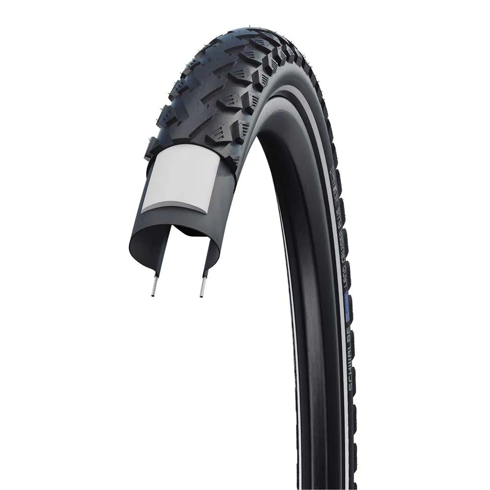 Schwalbe Land Cruiser Plus Active Punctureguard 28´´ X 2.00 Styv Mtb-däck, Black, 28" x 2.00