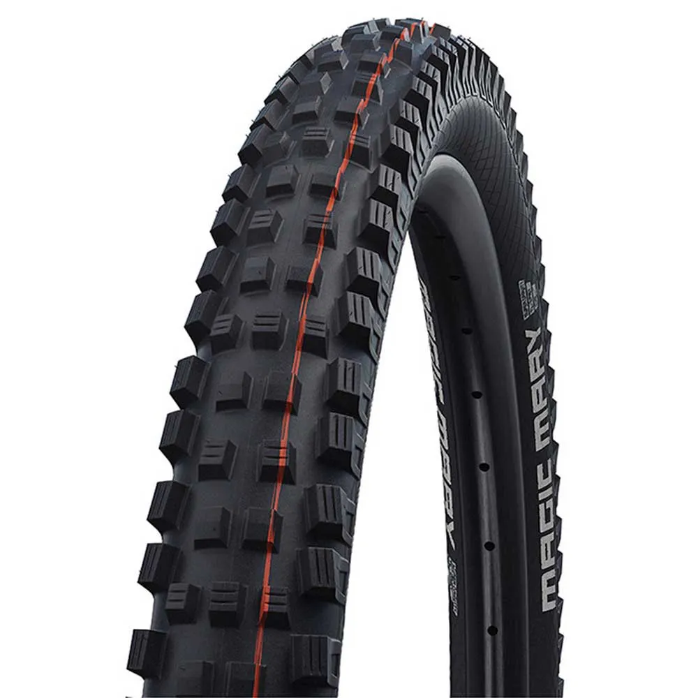 Schwalbe Magic Mary Evo Super Trail Addix Soft Tubeless 29´´ X 2.40 Mtb-däck Refurbished, Black, 29" x 2.40