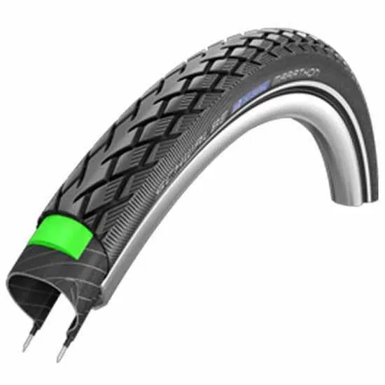 Schwalbe Marathon Performance Greenguard Endurance 700b X 38 Styvt Urbandäck, Black reflex, 700B x 38