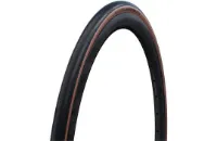 Schwalbe One Addix 2 däck + 2 slangar 700x25C med bruna däcksidor Schwalbe One Addix 2 däck + 2 slangar 700x25C med bruna däcksidor