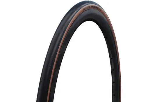 Schwalbe One Addix 2 däck + 2 slangar 700x25C med bruna däcksidor, Kräm Schwalbe One Addix 2 däck + 2 slangar 700x25C med bruna däcksidor, Kräm
