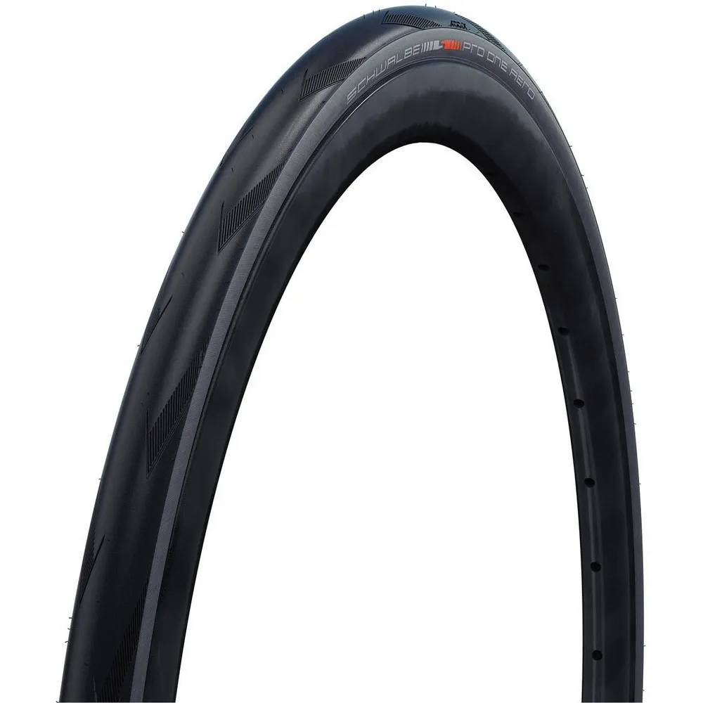 Schwalbe Pro One Aero Tubeless 700 X 28 Landsvägsdäck, Black, 700 x 28