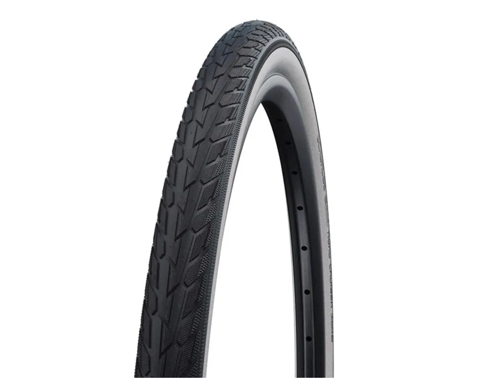 Schwalbe Road Cruiser K-Guard kanttrådsdäck 28x1,25 svart Schwalbe Road Cruiser K-Guard kanttrådsdäck 28x1,25 svart