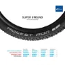 Schwalbe Rocket Ron Evo Super Ground Tubeless 29´´ X 2.35 Mtb-däck, Black, 29" x 2.35