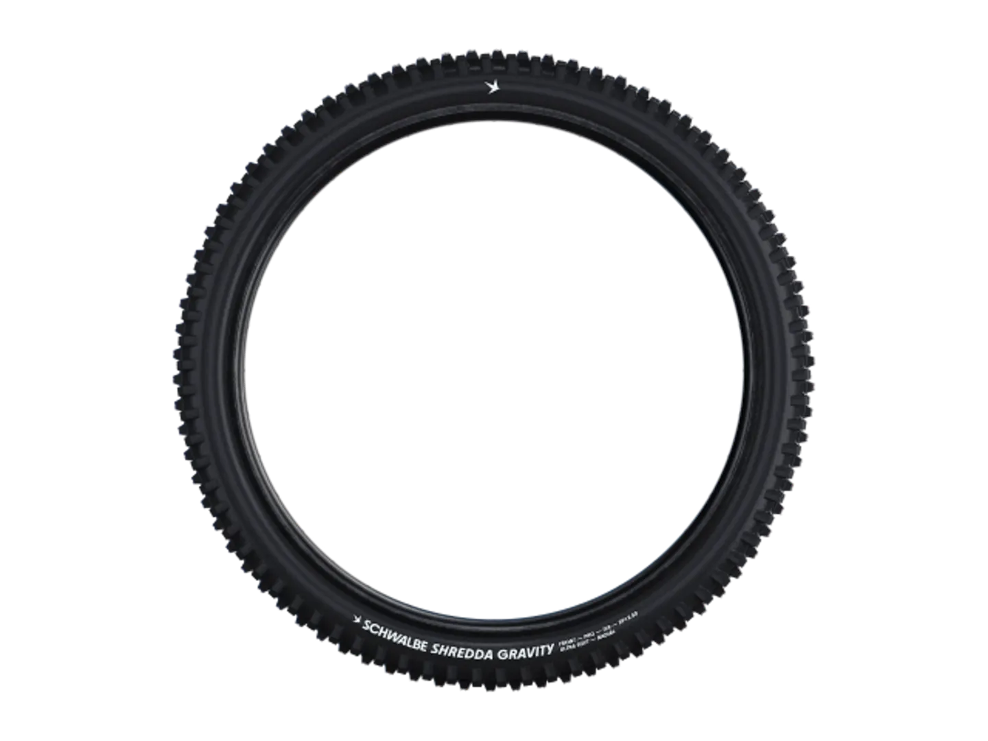 Schwalbe Shredda Front Gravity 29" Däck, Black, 29" x 2.50 Schwalbe Shredda Front Gravity 29" Däck, Black, 29" x 2.50