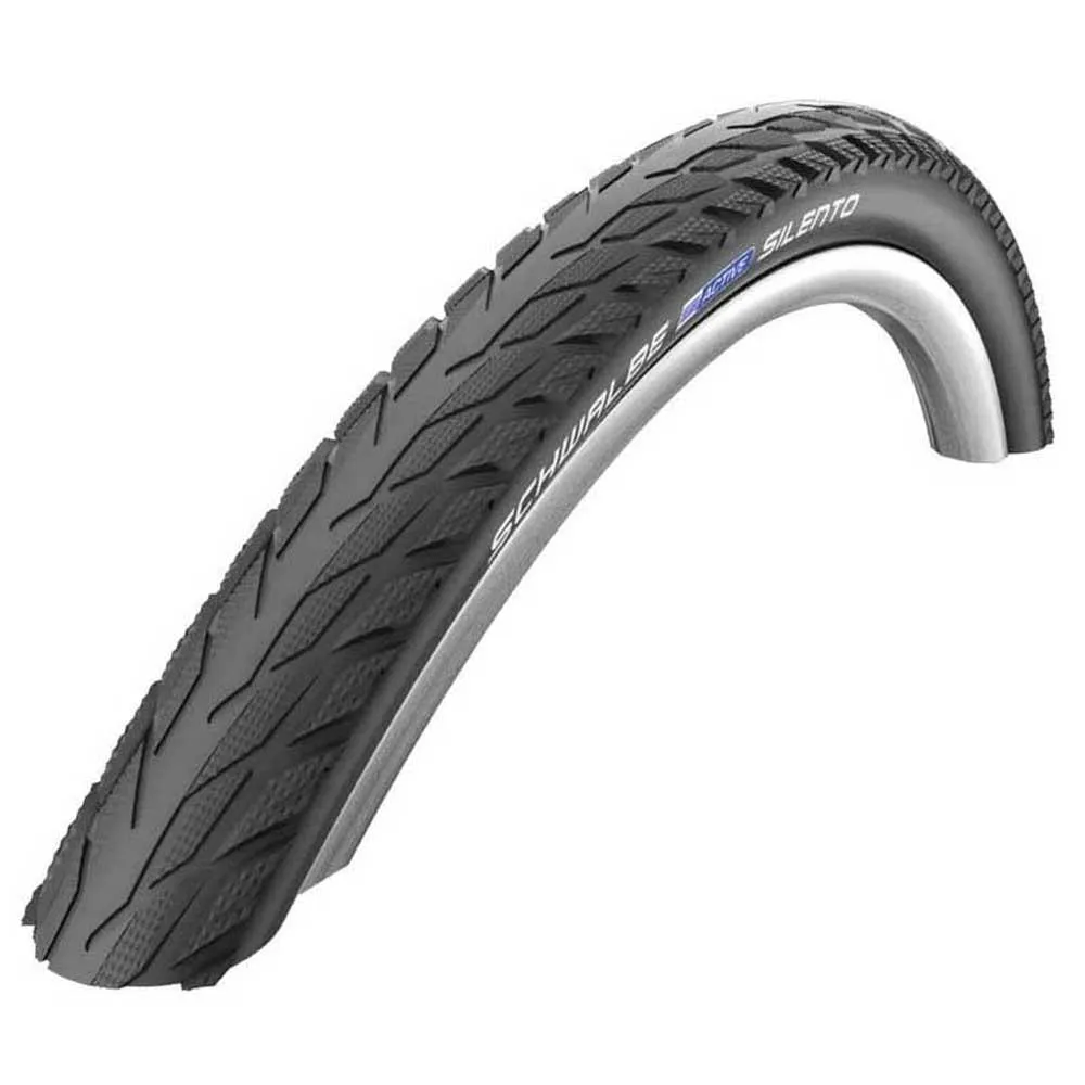 Schwalbe Silento Hs 421 28´´ X 47 Styvt Urbandäck, Black Reflex, 28" x 47 Schwalbe Silento Hs 421 28´´ X 47 Styvt Urbandäck, Black Reflex, 28" x 47