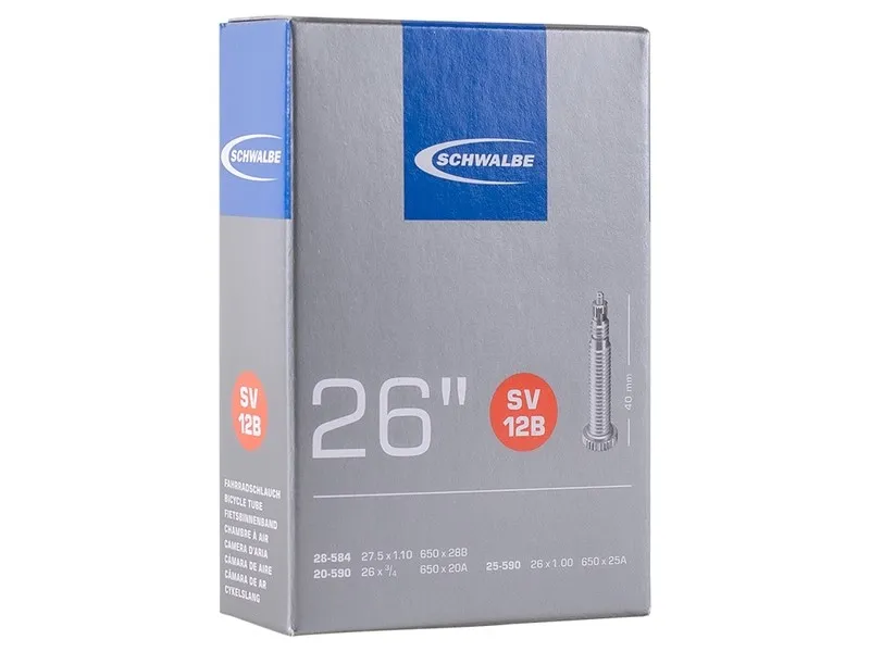 Schwalbe SV12B 26 - 27,5" Slang Schwalbe SV12B 26 - 27,5" Slang