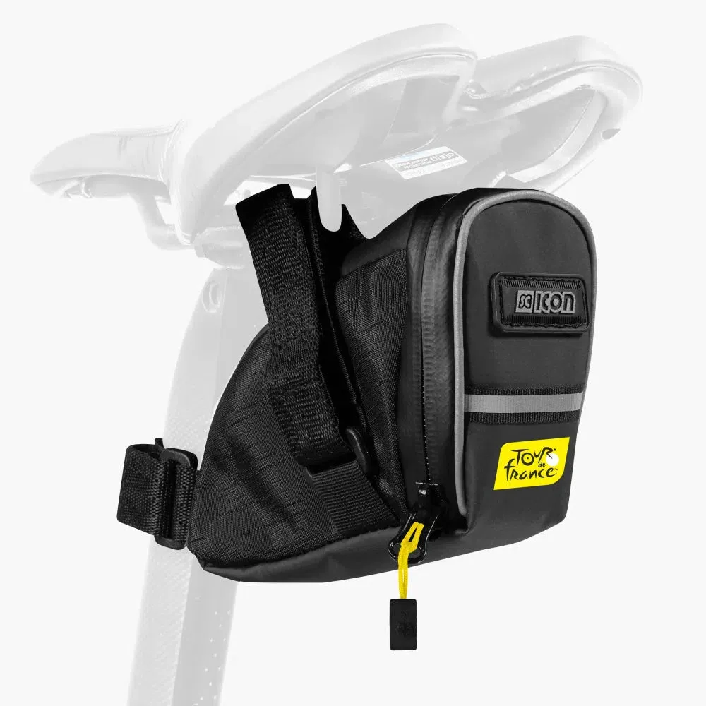 Scicon 098 TOUR DE FRANCE Saddle Bag, Black