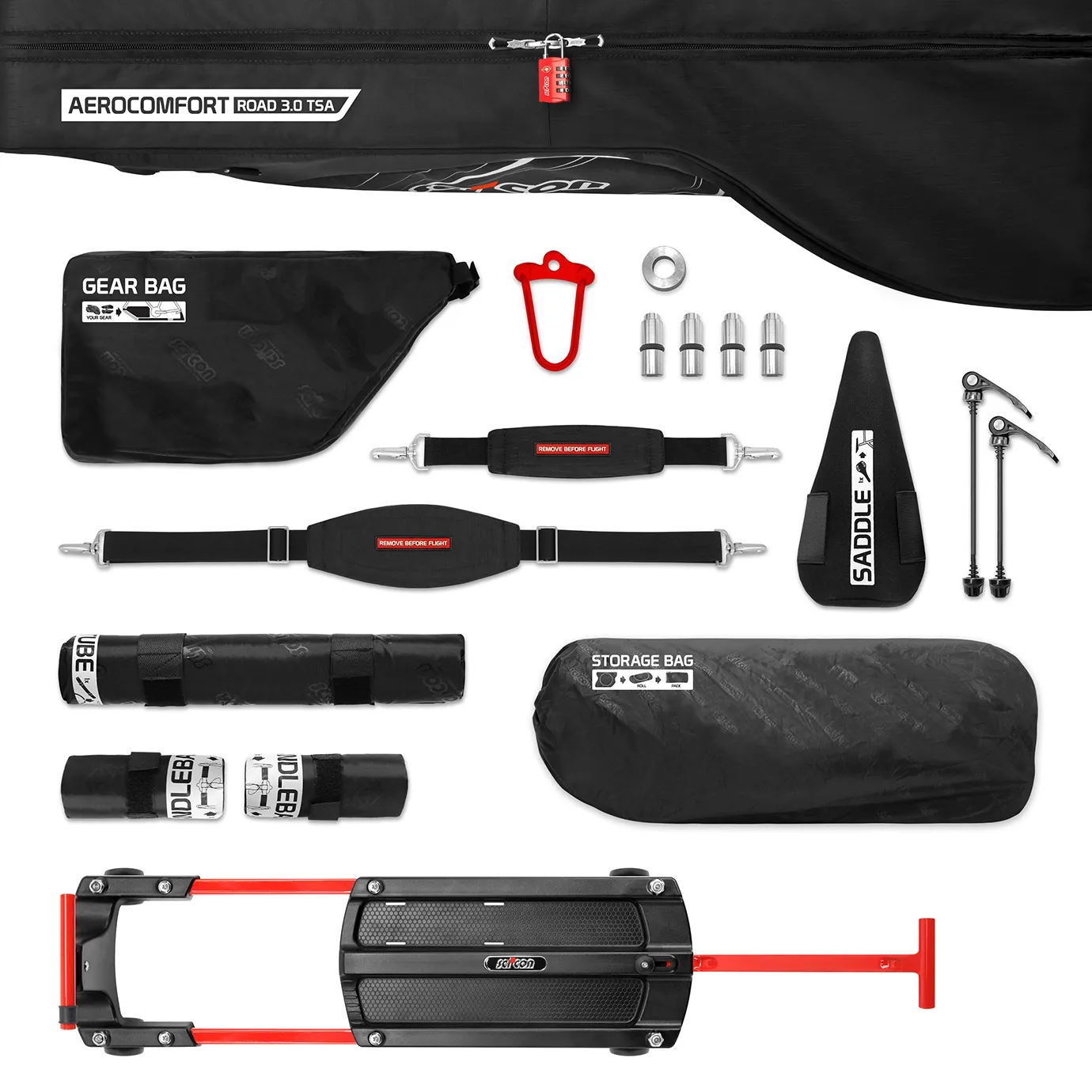 Scicon AeroComfort 3.0 Road Bag, Black